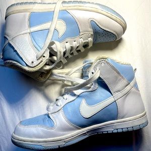 Nike Dunk Light Blue and Grey
